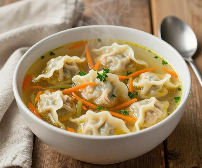 Sup Pangsit Ayam Hangat: Menu Nikmat Dan Praktis