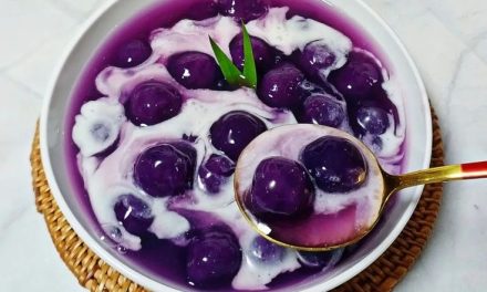 Dessert Tradisional Rasa Sultan: Biji Salak Ubi Ungu