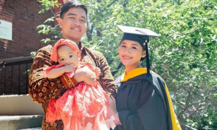Erina Gudono Tampil Anggun Wisuda S2 Di AS, Anak Jadi Sorotan