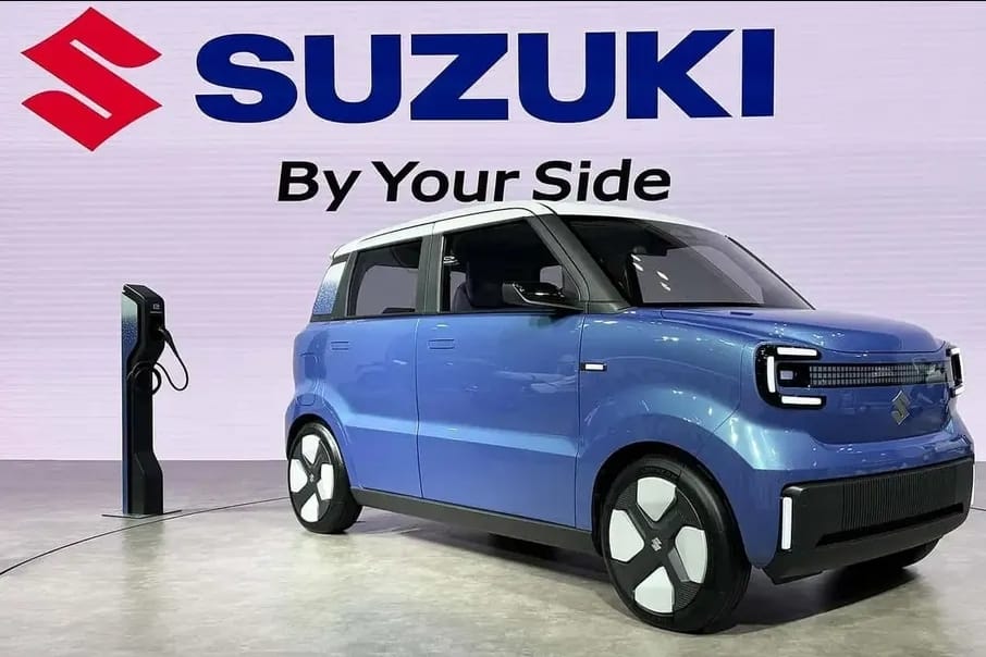 Suzuki Vision e-Sky Sebagai Mobil Listrik Murah, Desain Futuristik
