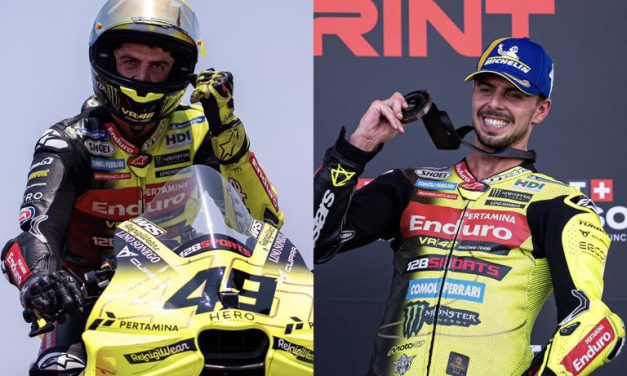 Tampil Gahar! Diggia Bawa VR46 Naik Podium Sprint Race
