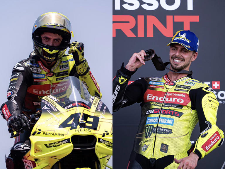 Tampil Gahar! Diggia Bawa VR46 Naik Podium Sprint Race